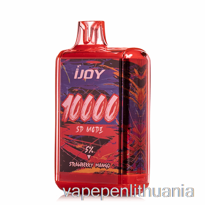 Ijoy Bar Sd10000 Vienkartinis Braškių Mango Vape Skystis